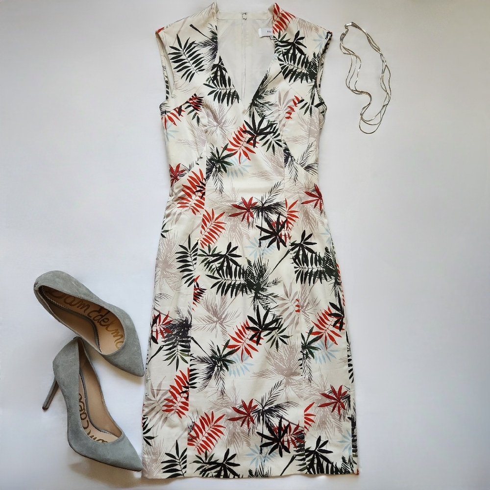 Reiss dress, Size 0, Tropical Patterned